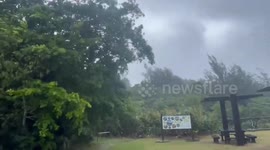 Japan: Typhoon Jebi Brings Strong Winds, Heavy Rain To Ogasawara Islands 3
