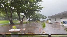 Japan: Typhoon Jebi Brings Strong Winds, Heavy Rain To Ogasawara Islands
