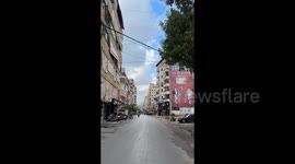Lebanon: Large-sclae destruction in the streets of Beirut