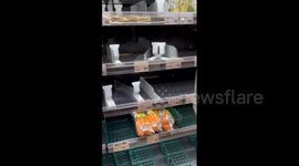 Taiwan: Shoppers Rush To Supermarkets Ahead Of Typhoon Krathon 4