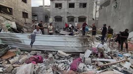 At least 12 killed in Israeli raid on Gaza refugee camp