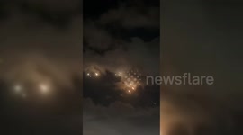 Israel: West Bank Lights Up With Iranian Missiles