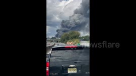 US: Chemical Plant Fire Prompts Evacuation In Conyers, Georgia 5