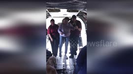 US: Dramatic Evacuations by National Guard Helicopters Amid Tropical Storm Helene's Aftermath in North Carolina