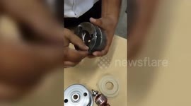 Major bust! Airport customs seize gold worth USD 74,348 concealed in vacuum cleaner in northern India