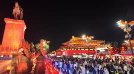 China: Tourists Visit The Grand Tang Mall in Xi 'an