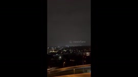 Sequence Of Power Lines Spark