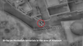 Lebanon: The IAF continued to strike Hezbollah terror targets in Lebanon, including weapons storage facilities, terrorists, observation posts, and terror infrastructure sites in several locations along southern Lebanon