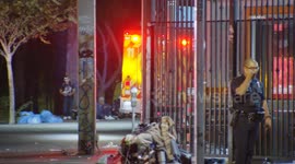 US, Los Angeles: Westlake Stabbing Victim