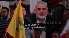Tunisia: Tunisia-Protest Against Killing Hassan Nasrallah
