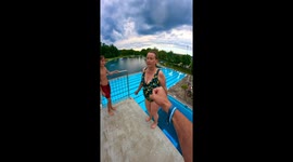 Mom, 62, proves age is just a number with impressive back flip