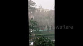 Taiwan: Typhoon Krathon Slams Into Southwestern Coast