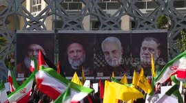 Iran: Thousands rally in Iranian capital to commemorate assassinated Hezbollah leader