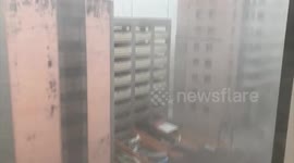 Taiwan: Typhoon Krathon Makes Landfall On Taiwan 2