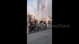 Lebanon: Large-scale destruction in the streets of Beirut 2