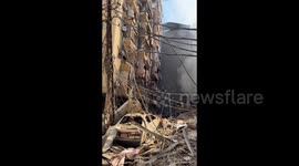 Lebanon: Large-scale destruction in the streets of Beirut