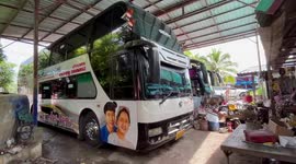 Thai schools cancel field trips amid fears over death trap buses in wake of fire tragedy