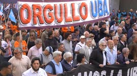 Argentina: Massive university march in Buenos Aires