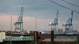 U.S. port workers on massive strike for wages, automation