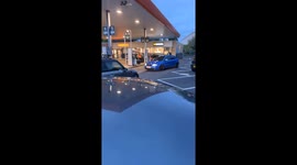 Hit And Run Driver Collides With Motorbike