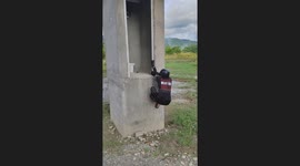 Inaccessible toilet built 6ft off the ground needs climbing into