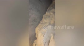 Rescue mission to free dog trapped in rocks reaches eighth day