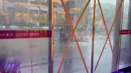 Taiwan: Typhoon Krathon Makes Landfall On Taiwan / 7