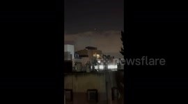 Iran fires barrage of missiles at Israel