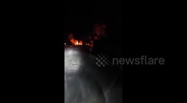 Lebanon: Fire and destruction after airstrikes hit Beirut suburb 3