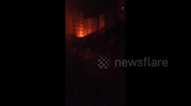 Lebanon: Fire and destruction after airstrikes hit Beirut suburb 2