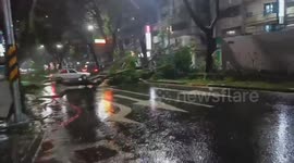 Taiwan: Typhoon Krathon Leaves Trail Of Destruction 7