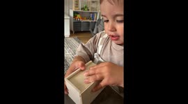 Spider prank on my son