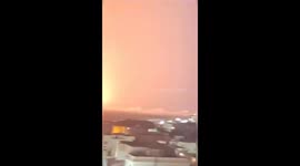 Several injuries as missiles fired from Iran land in northern Tel Aviv