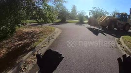 US: Georgia National Guard Clears Path Through Devastation