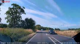 Three Police Cars Responding to an Emergency