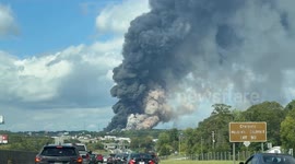 Chemical Fire At Georgia Biolab