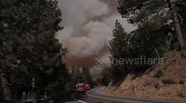 US: Massive Smoke Cloud Engulfs Sky as Line Fire Rages Uncontrolled in San Bernardino