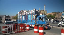 People Flee Lebanon headed for Syria due to ongoing Israeli Airstrikes
