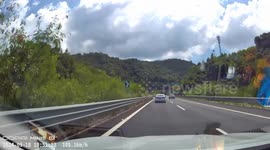 Multiple-car collision in tunnel on highway, Guangdong Province, China