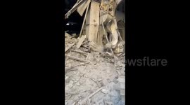 Lebanon: Scenes of destruction at the Sayed al-Shahada complex after Israeli strikes on its surroundings