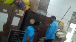 Venomous cobra causes panic in diamond office in central India, captured after intense effort