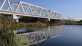 Serbian president takes test ride on Chinese-built high-speed rail