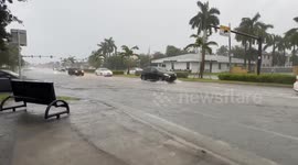 Severe Flooding in Hollywood, Florida