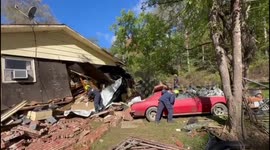 US: VA-TF1's Rescue Inside Helene's Devastated Home