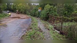 US: Augusta County's Route 648 Reopens After VDOT's Tireless Efforts Post-Disaster