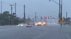 US: Heavy Rain Causes Flooding In Parts Of South Florida As TS Milton Approaches