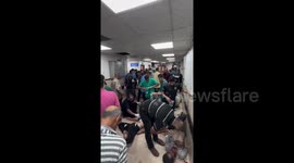 Injuries have been transported to Al-Aqsa Martyrs Hospital