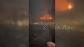 Israeli forces bombed a School in central Gaza Strip, where displaced Palestinians were taking refuge