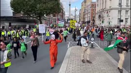 UK: One year of Israeli genocide, and people are on the streets still in their hundreds of thousands