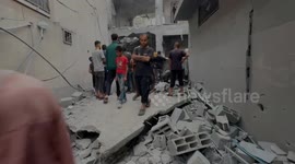 At least 24 killed in Israeli strike in central Gaza: media